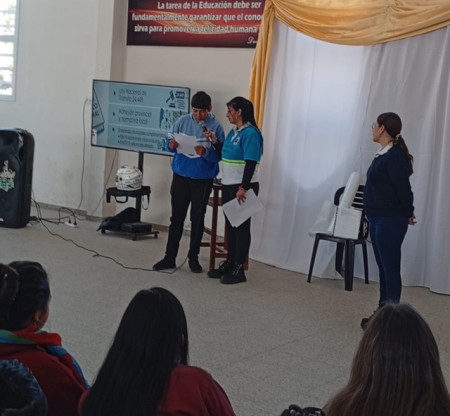 Charlas de concientización vial en el Colegio Secundario Maestro Daisaku Ikeda
